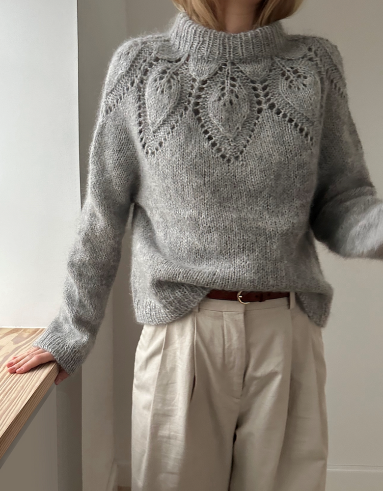 Le Knit - Dahlia Sweater - Papir