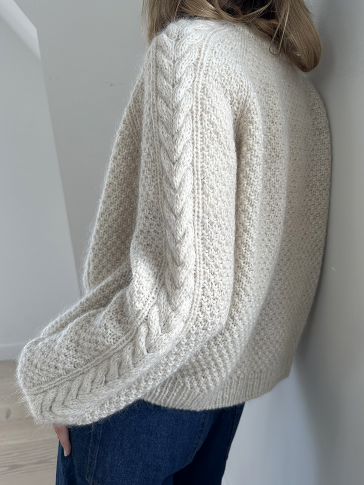 Le Knit -  Siri Cardigan - Papir