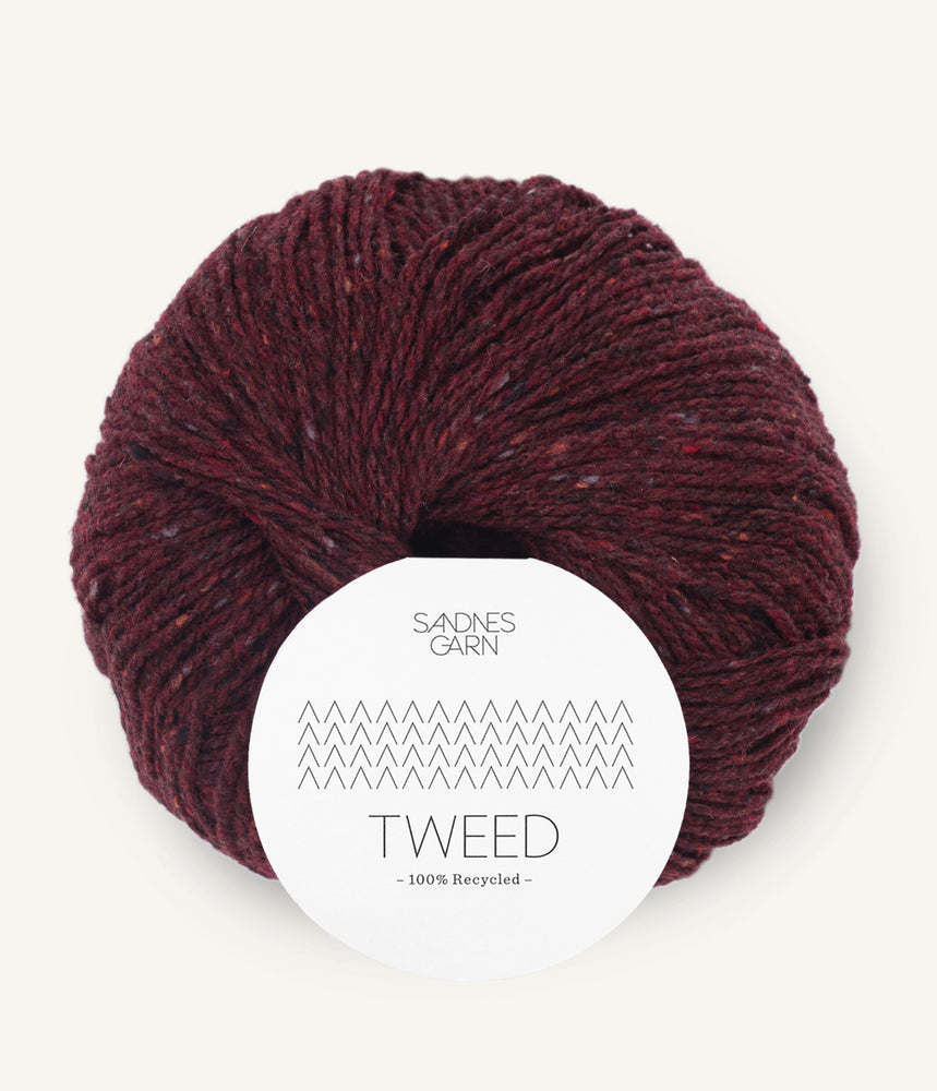 4085 Vinrød - Tweed Recycled