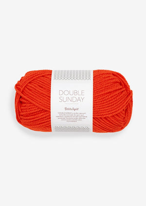 3819 That  Orange Feeling - DOUBLE SUNDAY PetiteKnit