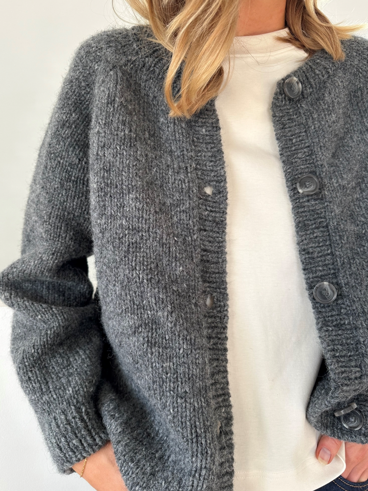 Le Knit - Foundation Cardigan - Papir