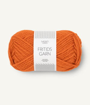 3326 Oransje -	Fritidsgarn