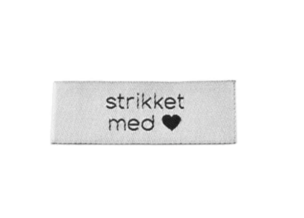 Symerke Strikket med <3 - PL215