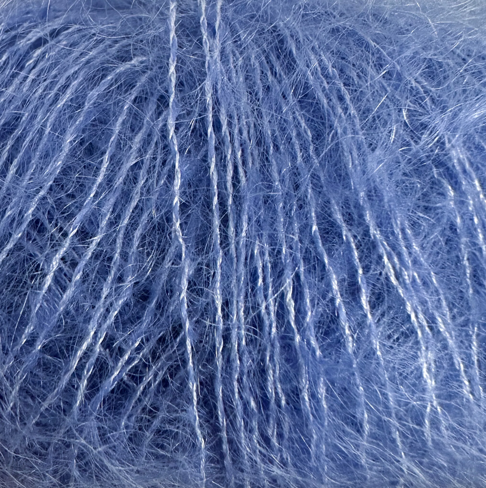 Lavendelblå -	Soft Silk Mohair