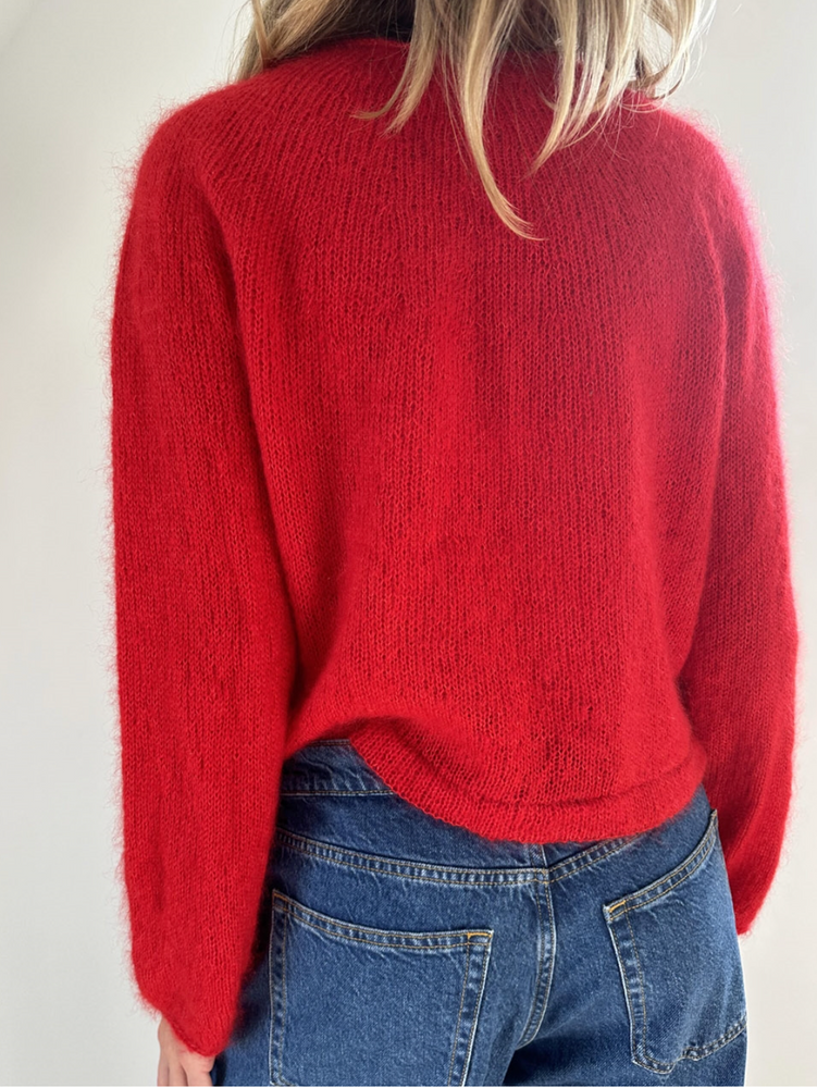 Le Knit -  Plain Yoke Blouse - Papir