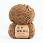 Cinnamon brown blend -	Hip Wool