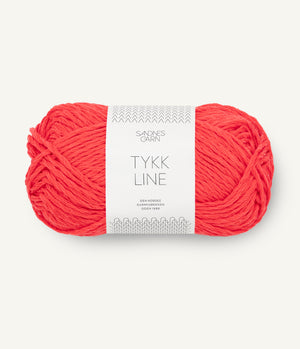 4108 Flame scarlet -	Tykk Line