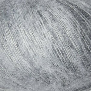 Pudderblå -	Soft Silk Mohair