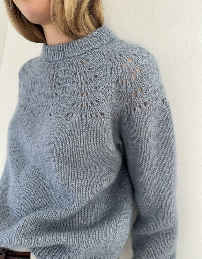 Le Knit - Peacock Jumper - Papir