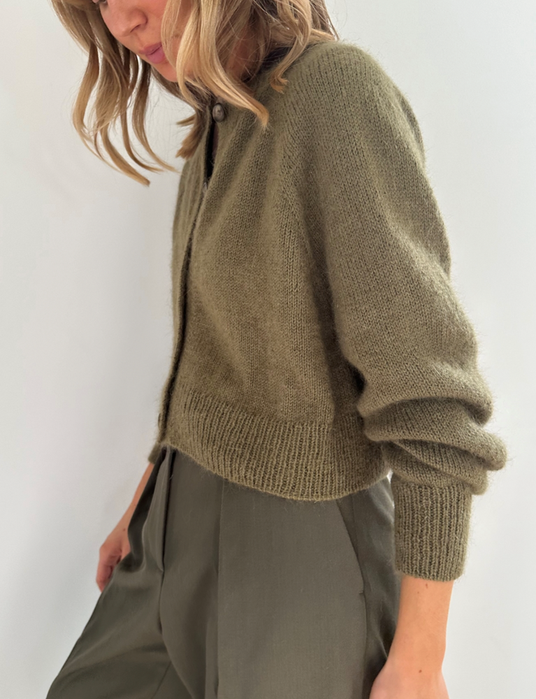 Le Knit - Darcy Cardigan - Papir