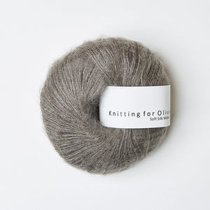 Støvet Elg -	Soft Silk Mohair