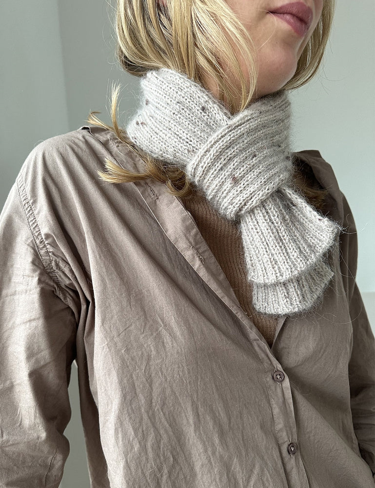 Le Knit - Note Rib Neck - Papir