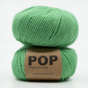 Jelly Bean Green - Pop Merino - HipKnitShop - Garntopia