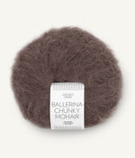 3880 Mørk Sjokolade - Ballerina Chunky Mohair