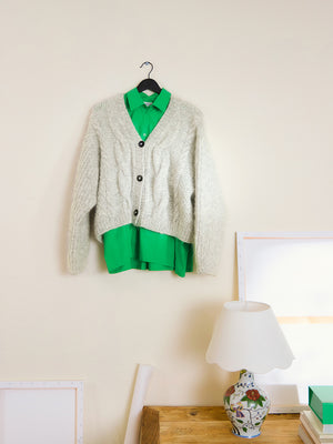 2502 - DIY - Nr. 1  Harper Cardigan - Papir