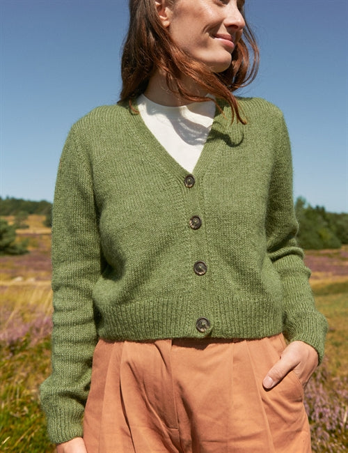 Le Knit - Mouliné Cardigan - Papir