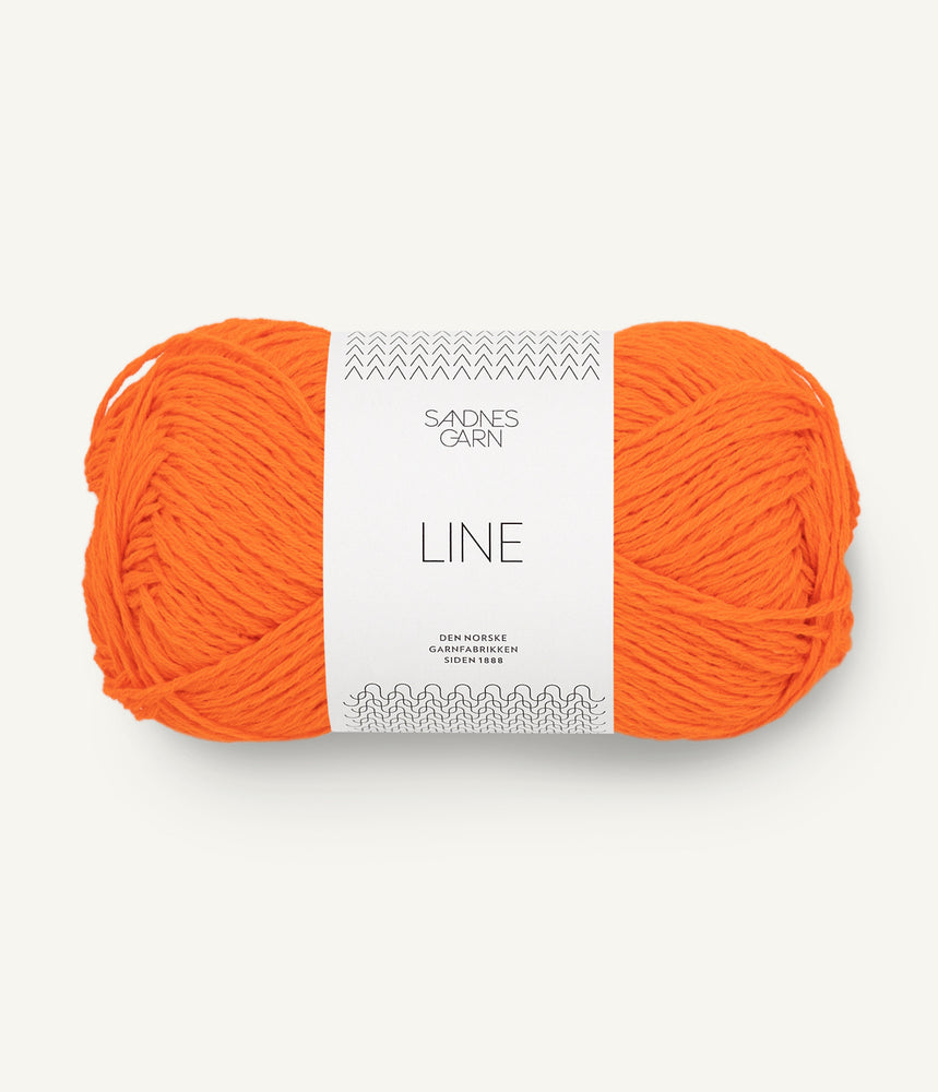 3009 Orange Tiger -	Line