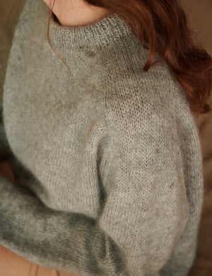 Le Knit - Boyfriend Sweater - Papir