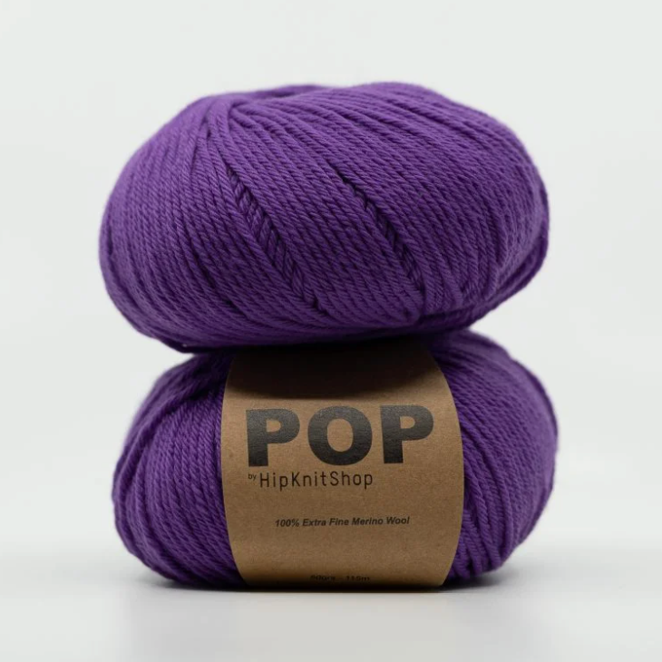 Playful Purple - Pop Merino