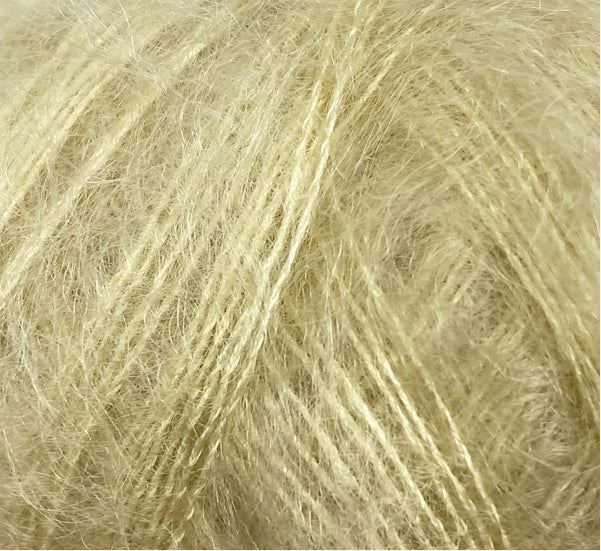 Støvet Banan -	Soft Silk Mohair