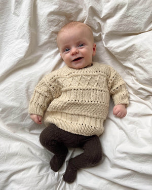 Ingrid Sweater Baby - Papir