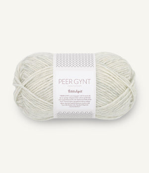 1021 Ash Melange -	PetiteKnit Peer Gynt