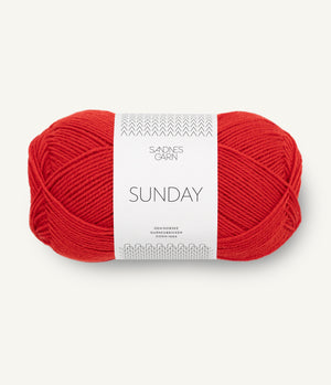 4018 Scarlet Red -	Sunday