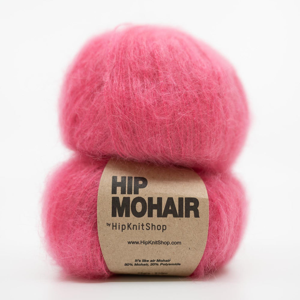 Raspberry Pink  -	Hip Mohair