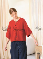 2502 - DIY -Nr. 2  Lia Cardigan - Papir