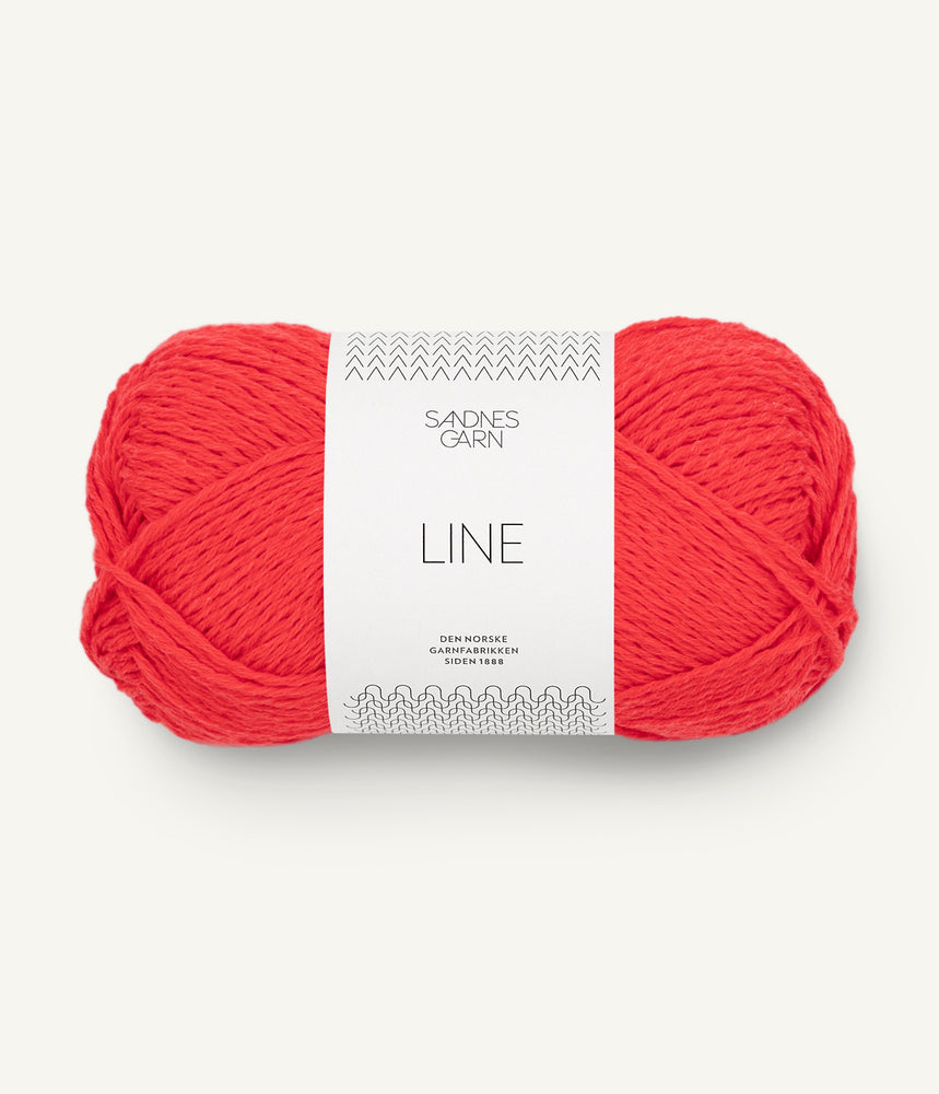 4108 Flame scarlet -	Line