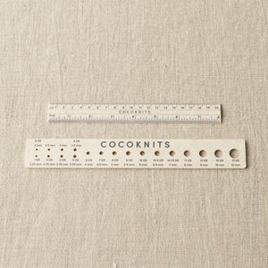 Ruler and Needle gauge set