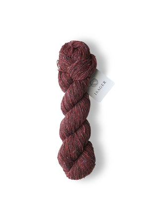 Wine Tweed -	Isager Tweed