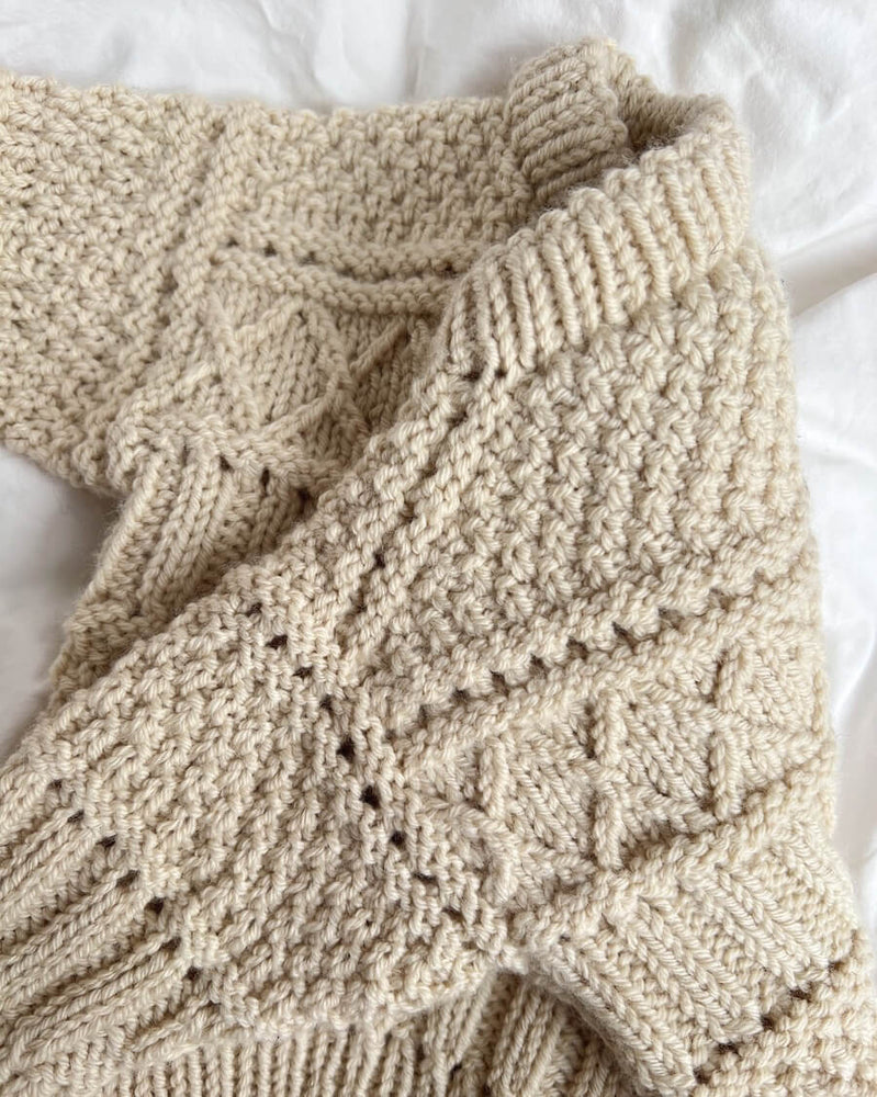 Ingrid Sweater Baby - Papir