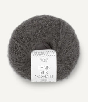 3800 Bristol Black -	Tynn Silk Mohair