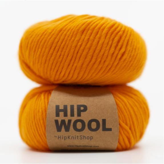 On Fire Orange  -	Hip Wool