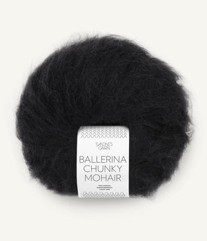 1099 Svart - Ballerina Chunky Mohair