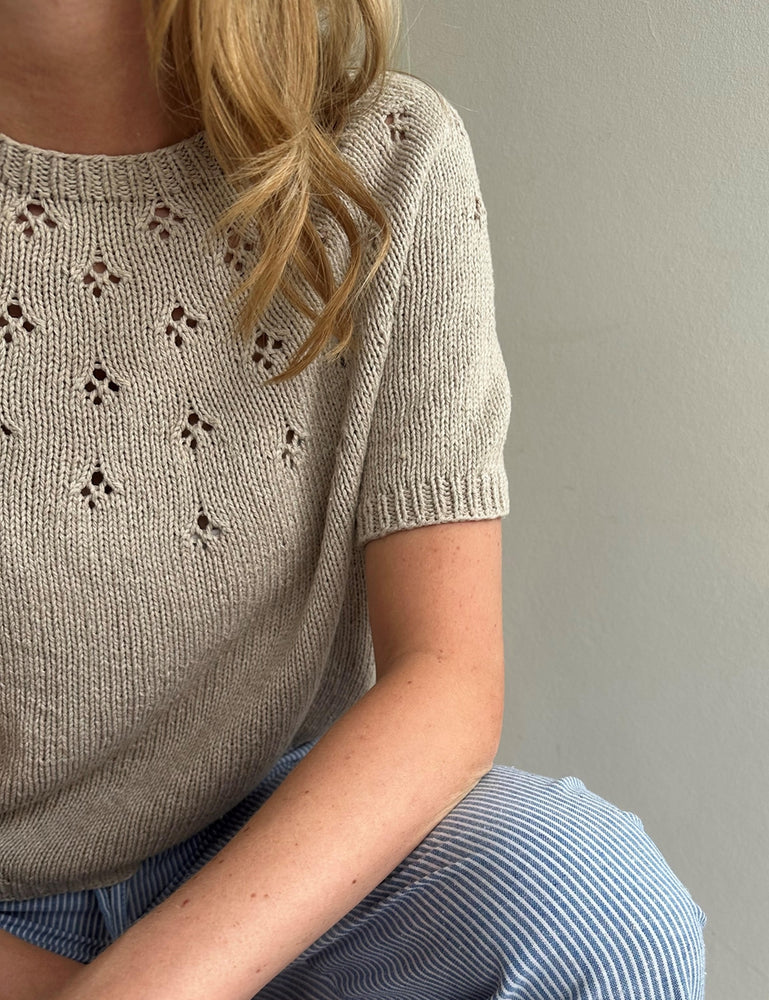 Le Knit - Clover Tee - Papir