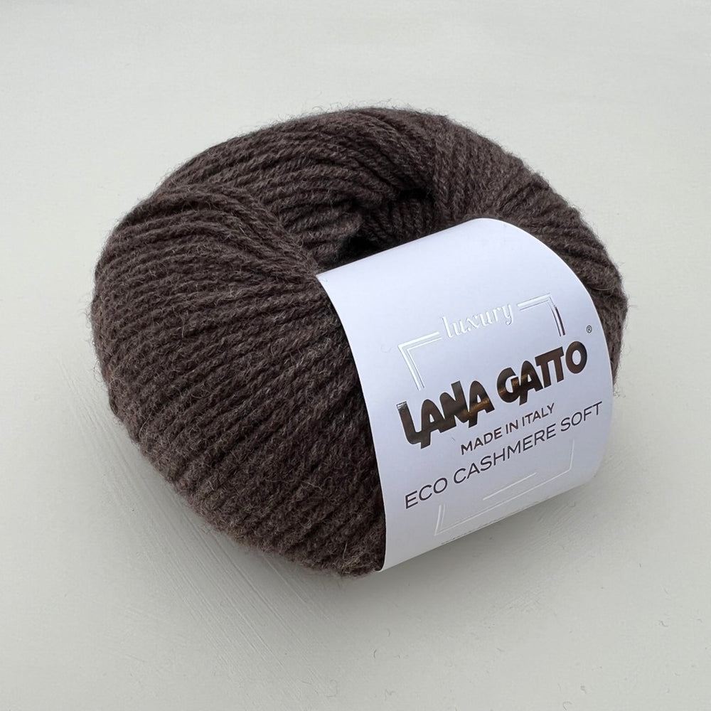 30162 Mørk brun - Eco Cashmere Soft