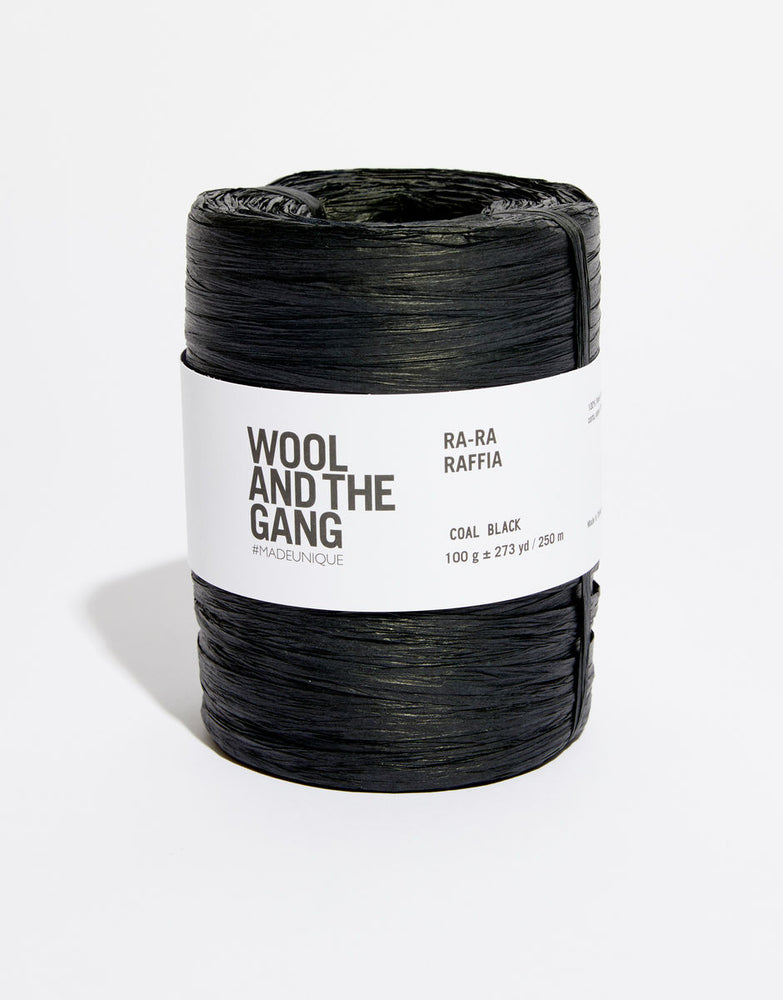 Coal Black - Ra-Ra Raffia