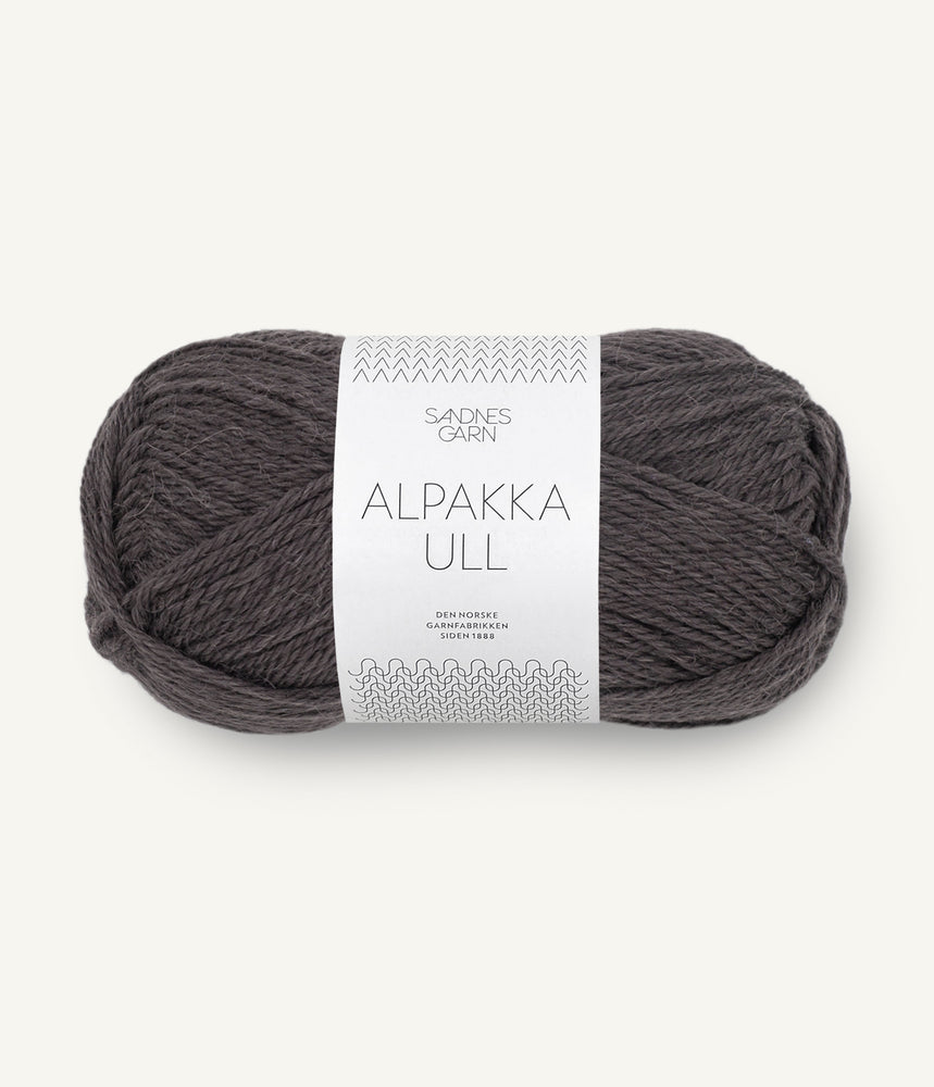 3800 Bristol Black - Alpakka ull