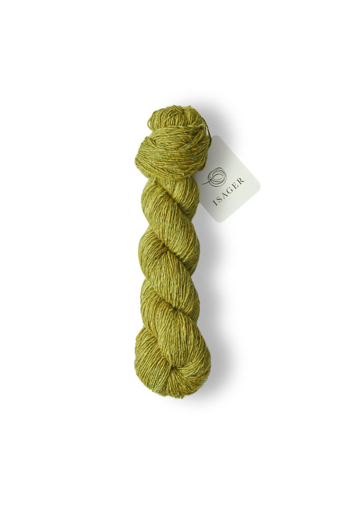 Lime Tweed -	Isager Tweed