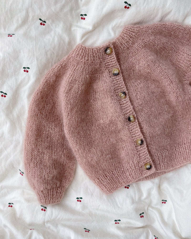 Novice Cardigan Mini - Mohair Edition - Papir