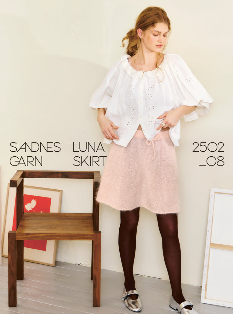 2502 - DIY - Nr. 8  Luna Skirt - Papir