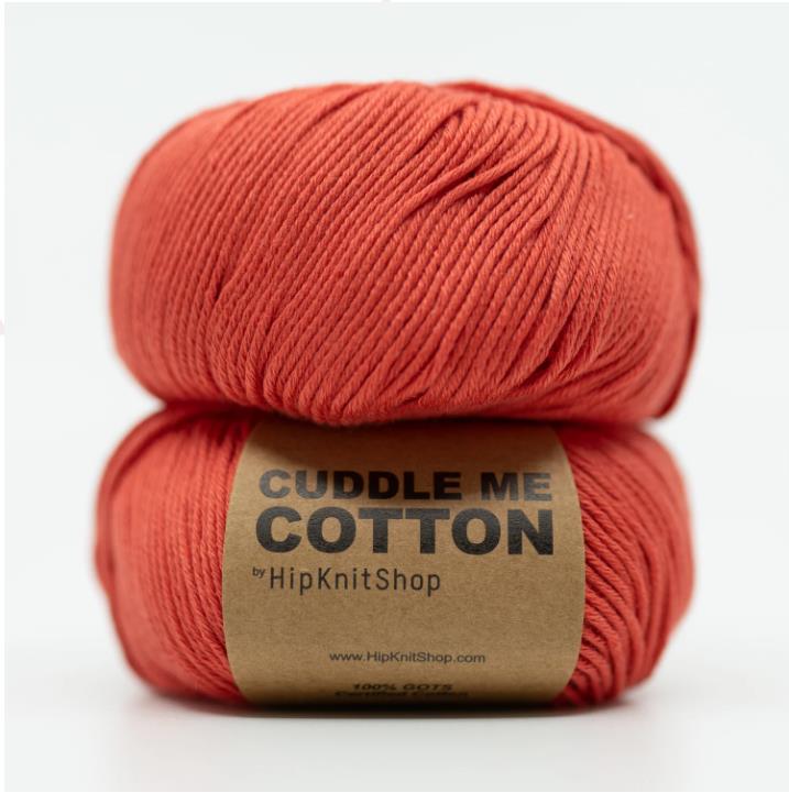 Juicy red -	Cuddle Me Cotton - HipKnitShop - Garntopia