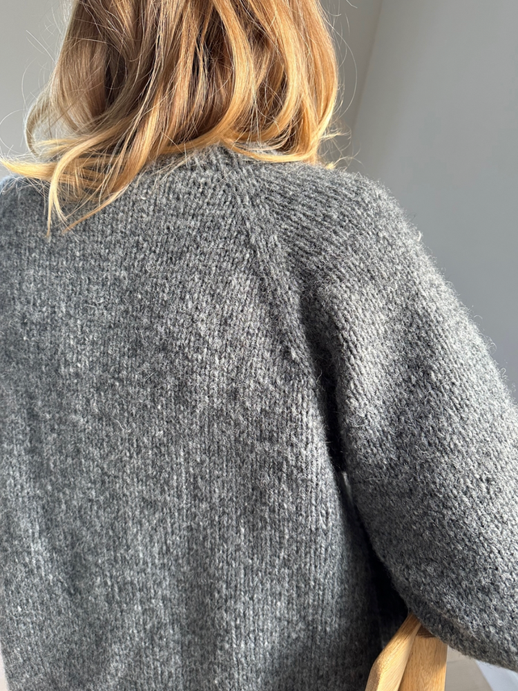 Le Knit - Foundation Cardigan - Papir