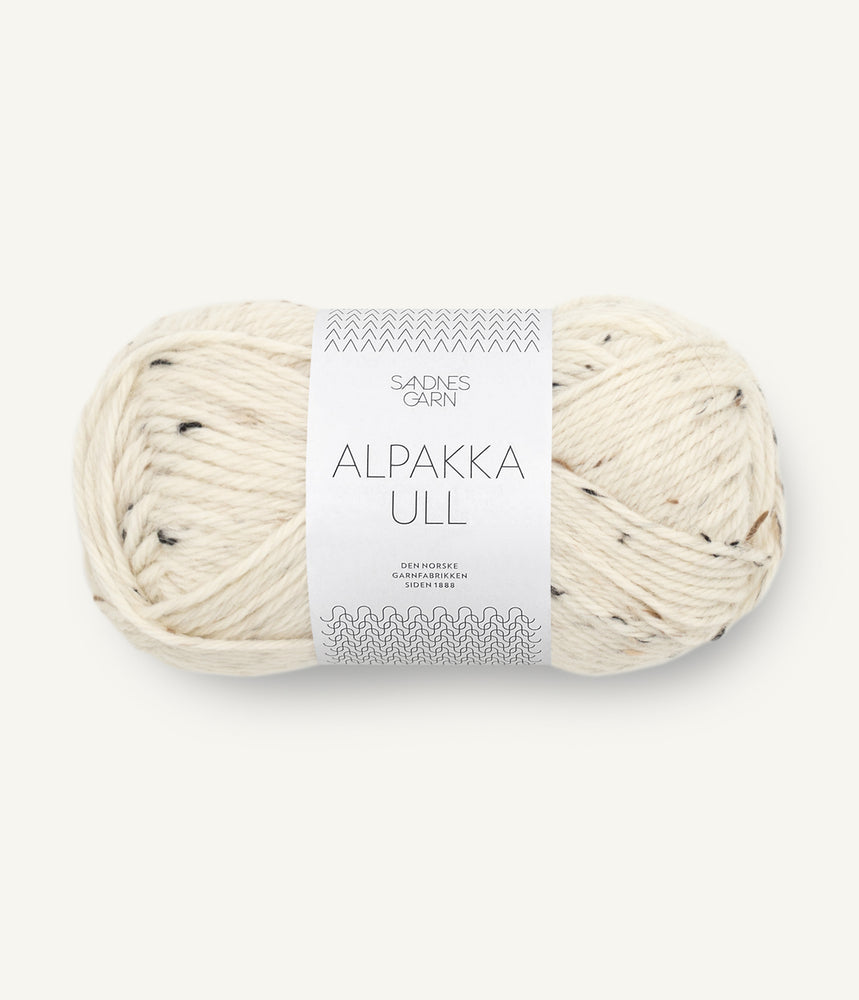 2523 Natur Tweed - Alpakka ull