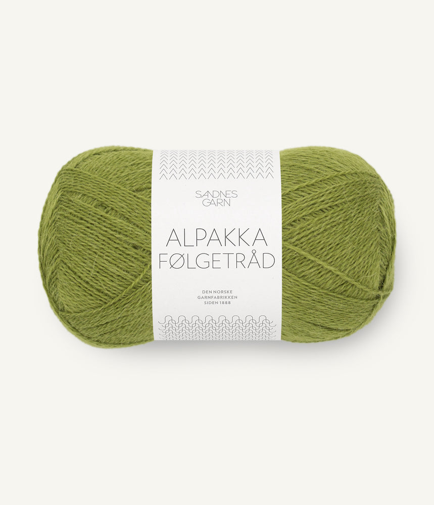 9564 Matcha - Alpakka Følgetråd