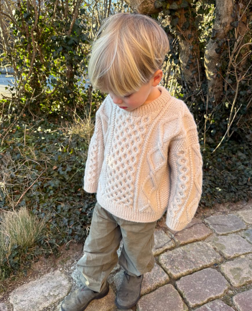 Dagmar Sweater Junior - Papir