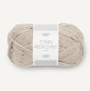 2655 Gråbeige Tweed - Tynn Peer Gynt