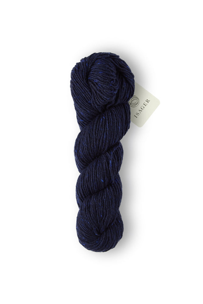 Navy  - Aran Tweed